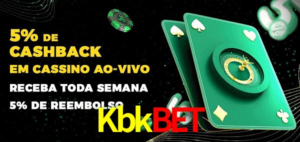 Promoções do cassino ao Vivo Kbkbet
